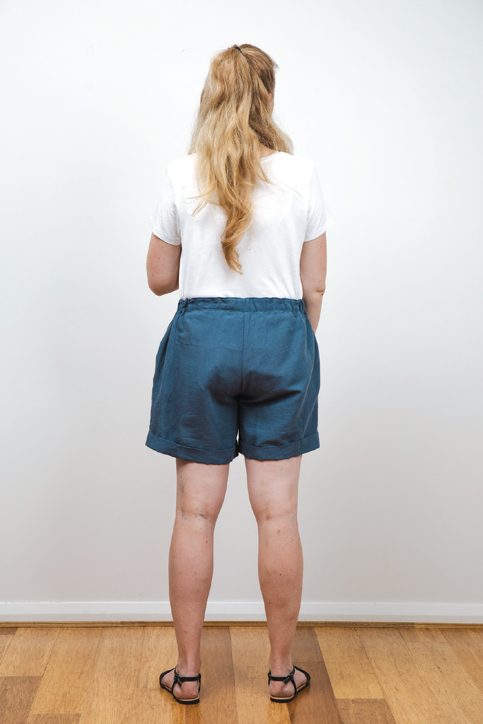Kristy Shorts Womens PDF Sewing Patterns Back